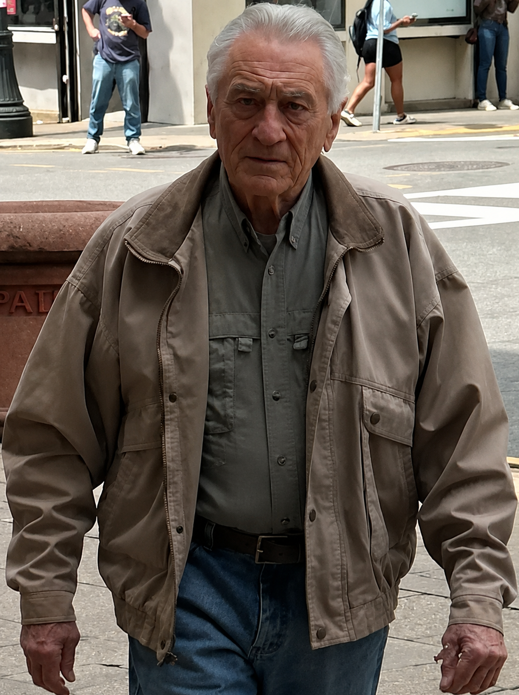 The Whisper Man Robert De Niro Cotton Jacket - Image 1